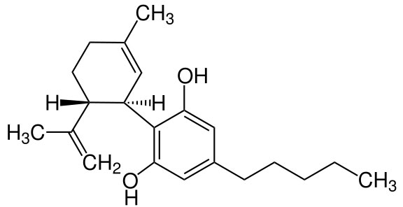Cannabidiol-Structural-formula
